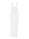 Coperni Cowl-neck Strap Dress In White