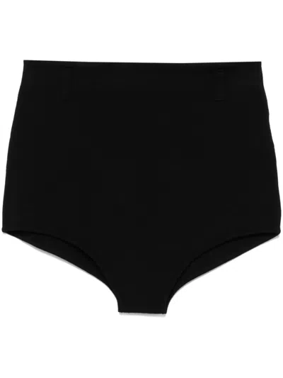 Coperni Shorts Mit Logo-stickerei In Black