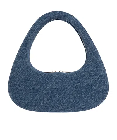 Coperni Logo Handbag In Blue