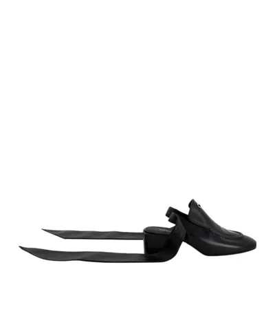 Coperni Logo High-heeled Sandals In Black