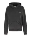 Coperni Sweater Hooded Long-sleeved Dress In Black
