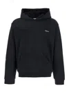 Coperni Black Hoodie With Logo Print On The Rear In Cotton Blend Man In Black