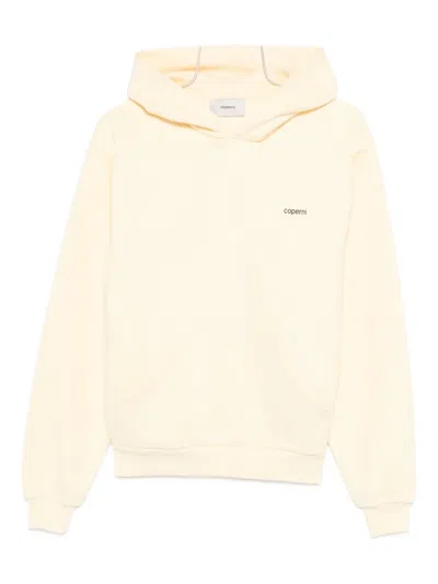 Coperni Logo Hoodie In Yellow