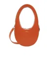Coperni Logo Mini Shoulder Bag In Brown