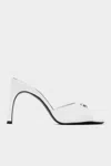 Coperni White Logo Mules