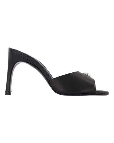 COPERNI LOGO MULES - COPERNI - BLACK - LEATHER