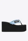 Coperni Logo Patch Flatform Wedges