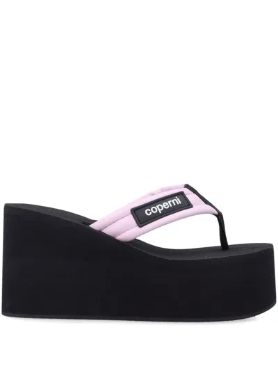 COPERNI LOGO-PATCH FLIP FLOPS
