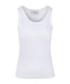 Coperni U-neck Tank Top In White