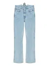 Coperni Logo-plaque Jeans In 蓝色