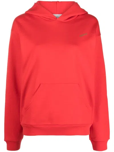 COPERNI LOGO-PRINT COTTON-BLEND HOODIE