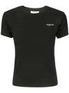 Coperni Washed Logo Boxy T-shirt In Black