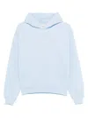 Coperni Logo-print Hoodie In Blue