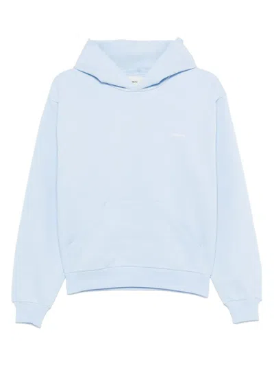 Coperni Logo-print Hoodie In Blue