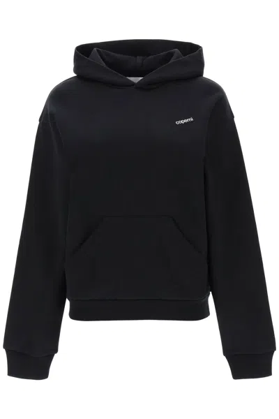 Coperni Logo Print Hoodie In Black