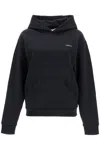 Coperni Black Hoodie With Logo Print On The Rear In Cotton Blend Man In Black (black)