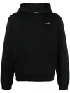 Coperni Black Printed Hoodie In Schwarz