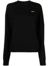 Coperni Logo-print Long-sleeve Jumper In Schwarz