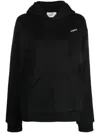 Coperni Logo-print Cotton-blend Hoodie In Black