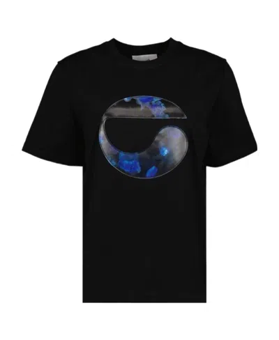 Coperni Logo Printed T-shirt In Black