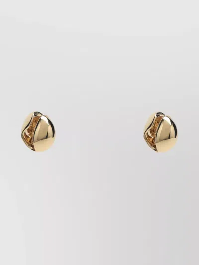 Coperni Logo Sculptural Statement Earrings