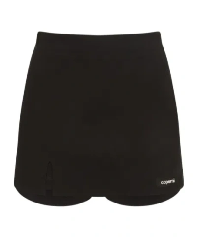 Coperni Logo Shorts In Black