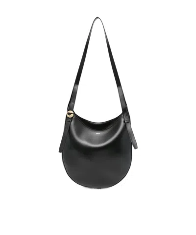Coperni Logo Shoulder Bag In Black