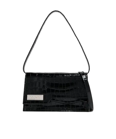 Coperni Logo Shoulder Bag In Black