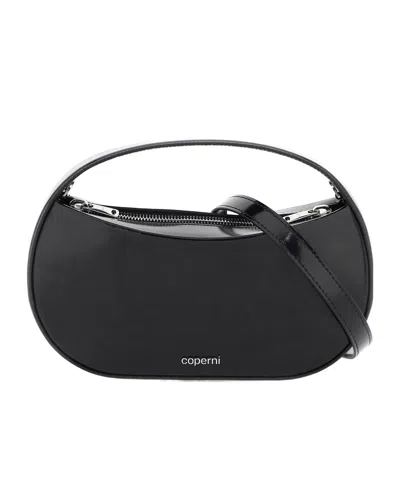 Coperni Logo Shoulder Bag In Black