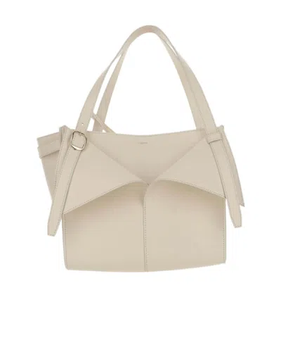 Coperni Logo Shoulder Bag In Nude