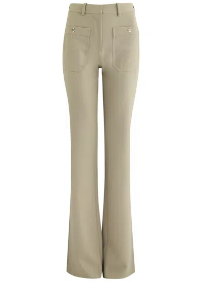 Coperni Logo Slim-leg Woven Trousers In Beige
