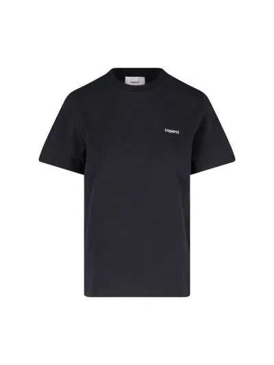 Coperni Logo T-shirt In Black