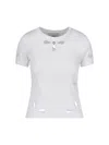 Coperni Logo T-shirt In White