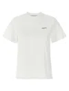 Coperni Women Logo T-shirt In White