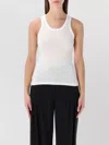 Coperni White Embroidered Tank Top In White