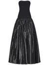 Coperni Strapless Princess Dress Side Pockets