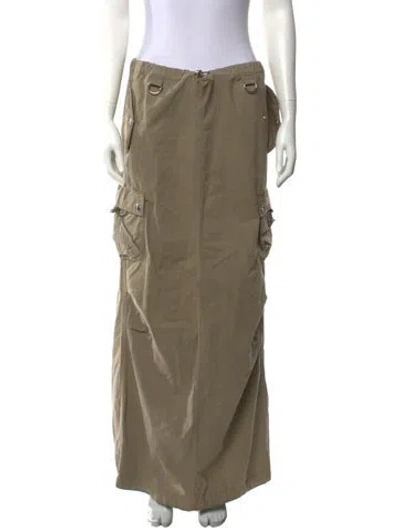 Pre-owned Coperni Long Skirt In Neutrals