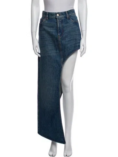 Pre-owned Coperni Long Skirt W/ Tags In Blue