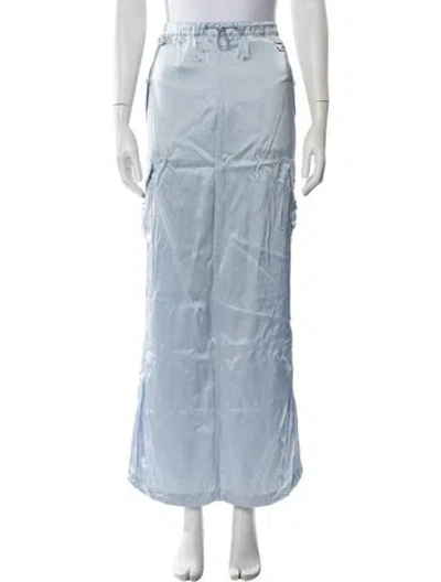 Pre-owned Coperni Long Skirt W/ Tags In Blue