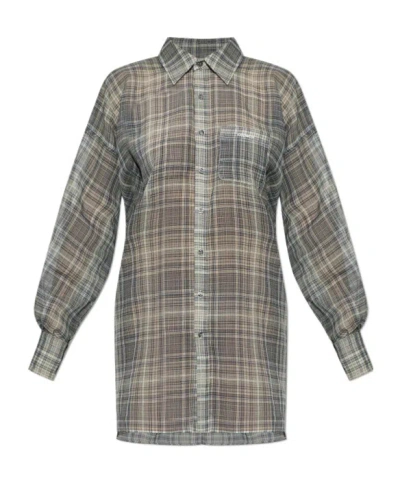 Coperni Long Sleeve Shirt In Multi