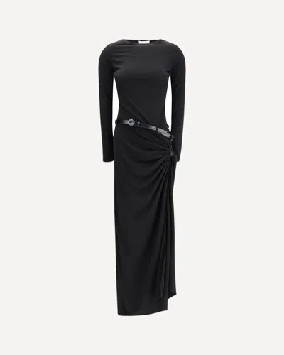 COPERNI LONG-SLEEVE SUSPENDED DRESS