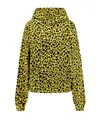 Coperni Cotton Sweatshirt With Hood And Print In Green