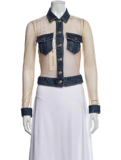 Pre-owned Coperni Long Sleeve Top In Neutral