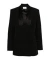 Coperni Double-breasted Blazer In Black