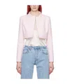 Coperni Long-sleeved Button Casual Jacket In Blue
