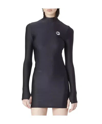 COPERNI LONG-SLEEVED HIGH-NECKED DRESS