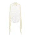 Coperni Colourblock Shirt In White