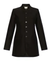 Coperni Long-sleeved Suit Coat In Black