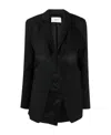Coperni Long Sleeved Suit Jacket In Black