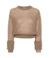 Coperni Extra-long-sleeve Jumper In Black